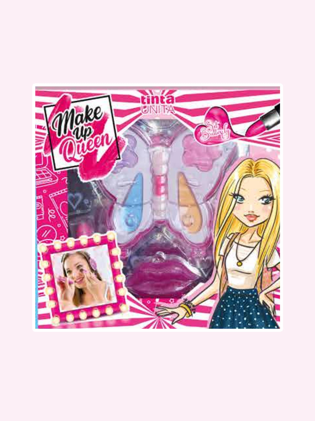 Make Up Queen Tinta Unita Trousse Butterfly Dream