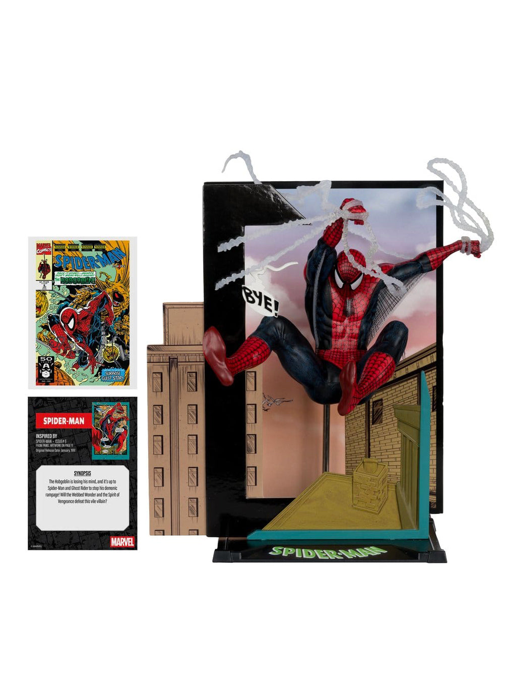 Spider-Man Action Figure  Hobgoblin McFarlane Toys - Marvel Collection