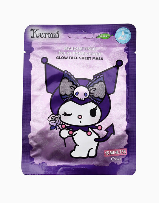 Maschera Viso Sanrio Kuromi