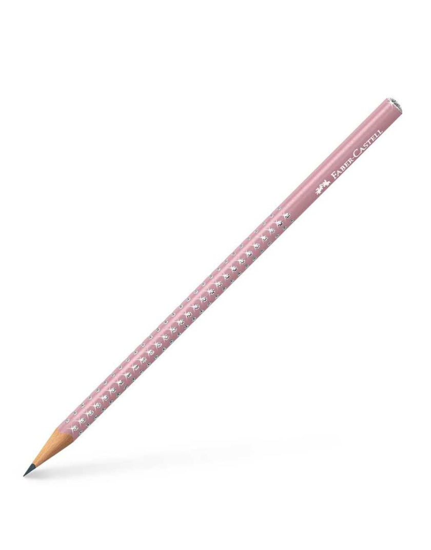 Matita di Grafite Faber-Castell Sparkle Sky Rosa - Design Brillante e Funzionalità Avanzata