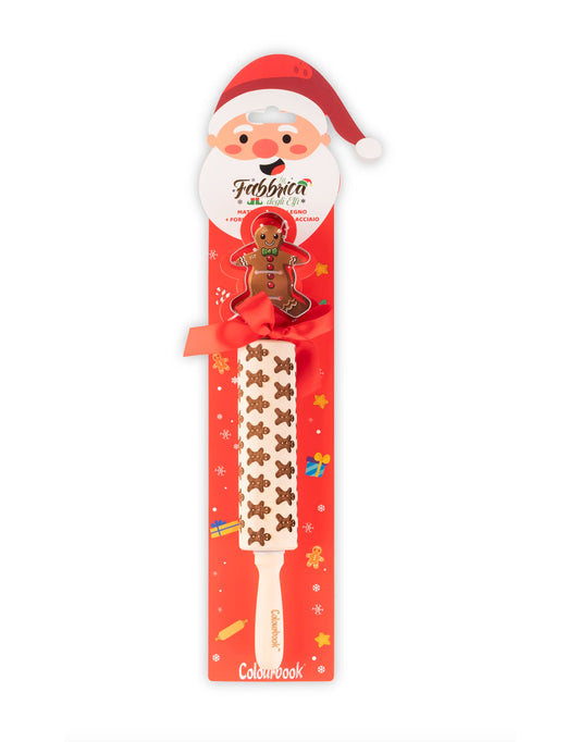 Matterello Decorativo per Biscotti di Natale Colourbook