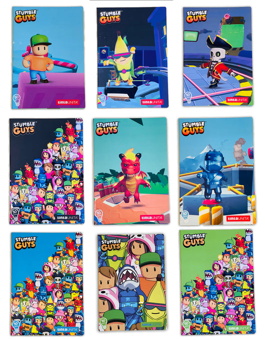 Maxi Quaderno Stumble Guys Tinta Unita