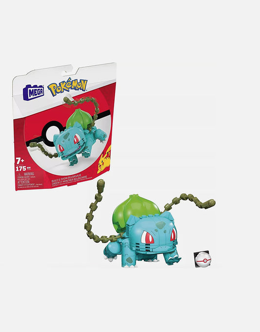 MEGA Pokémon Bulbasaur - Set di Costruzione Assemblabile e Posizionabile