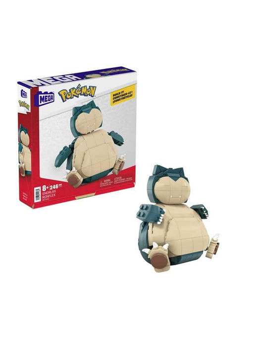 MEGA Pokémon Snorlax - Personaggio da Costruire 12,5 cm