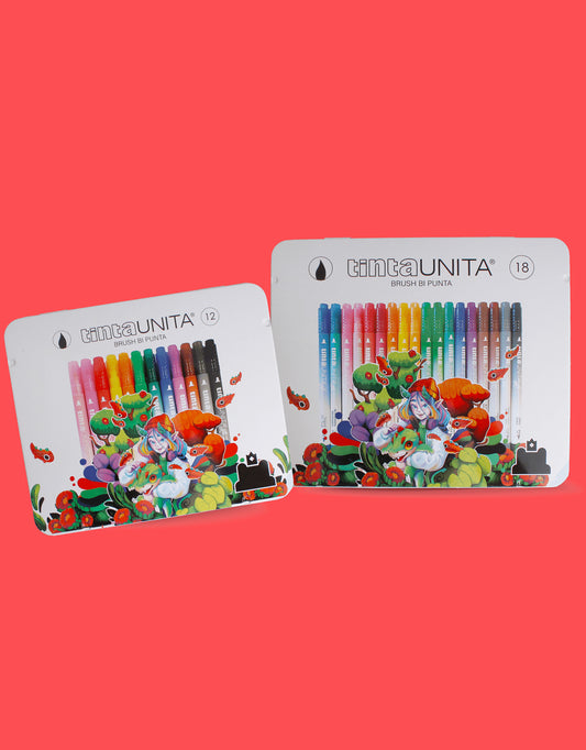 Metal Box Brush Bi Punta – Special Edition Fraffrog