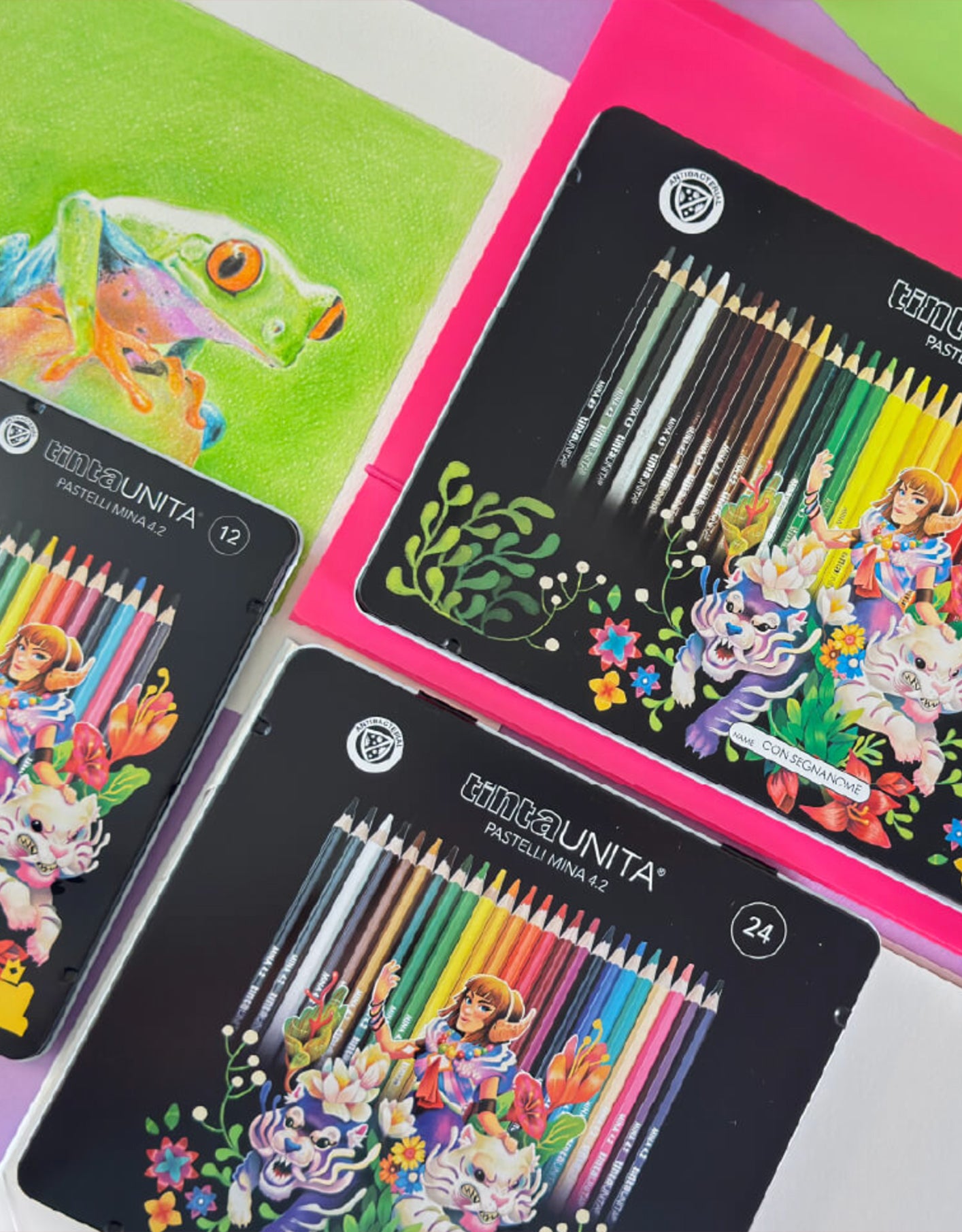 Metal Box Pastelli tintaUNITA – Special Edition Fraffrog