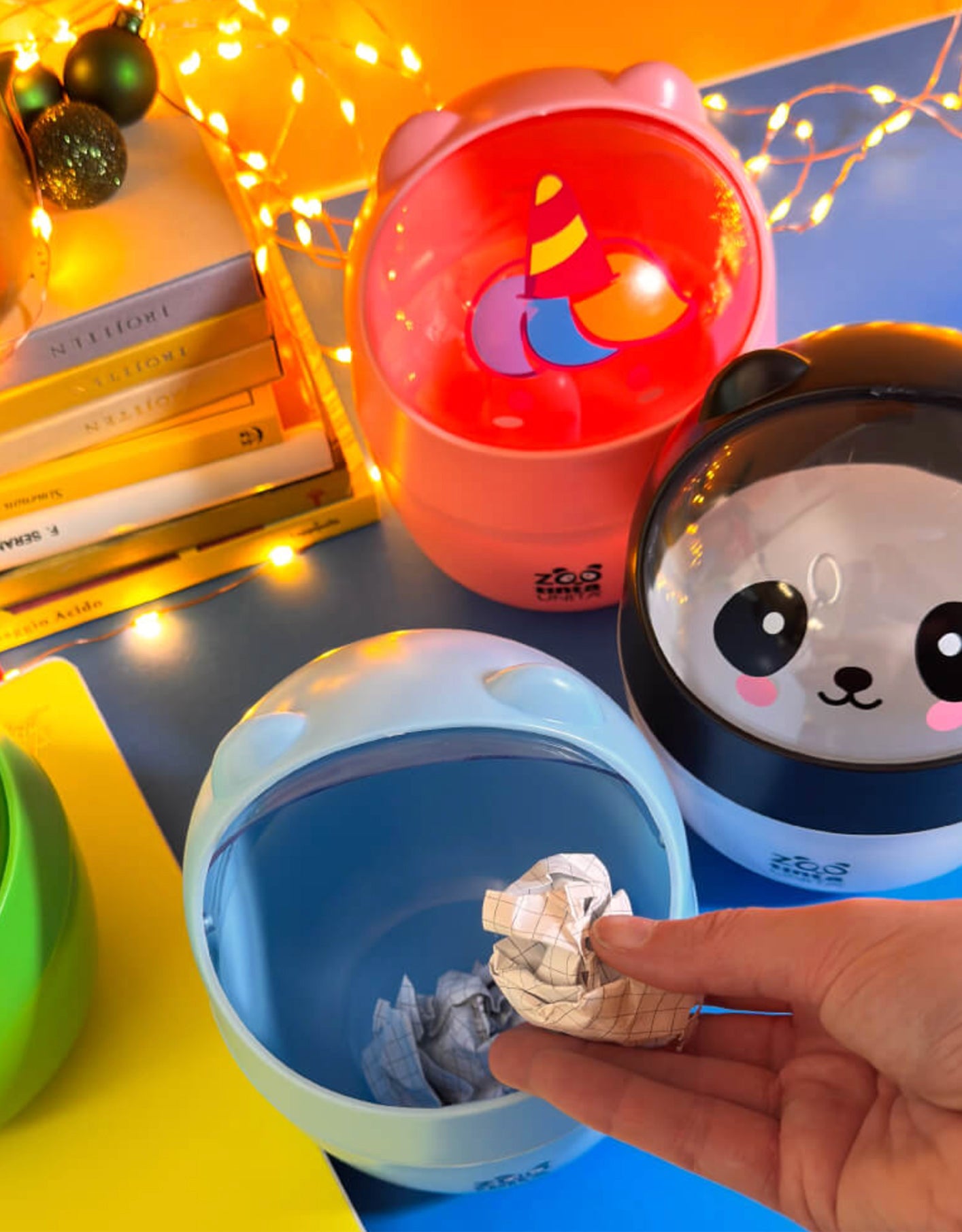 Mini Cestino da Scrivania tintaUNITA Zoo