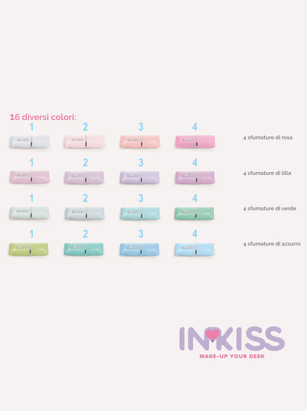 Mini Evidenziatori Inkiss Giochi Preziosi