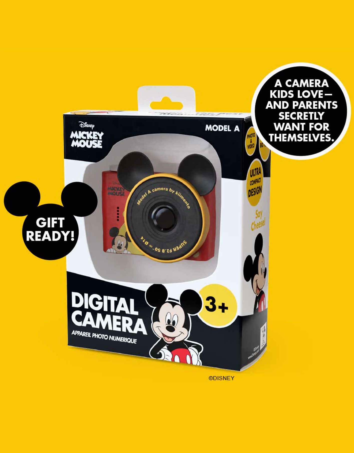 Mini Fotocamera Digitale Disney Mickey Mouse Kiimento
