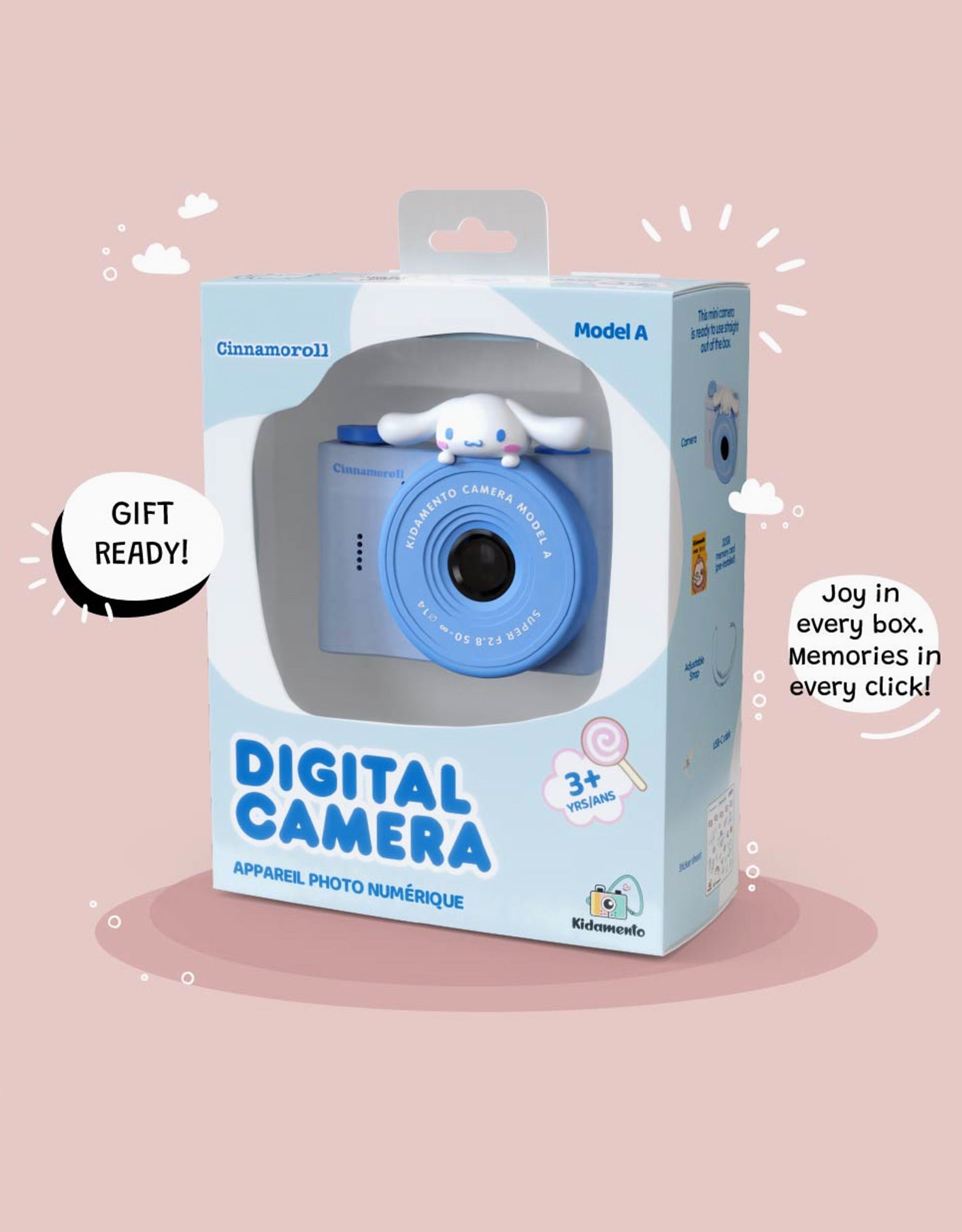 Mini Fotocamera Digitale Sanrio Cinnamoroll Kiimento