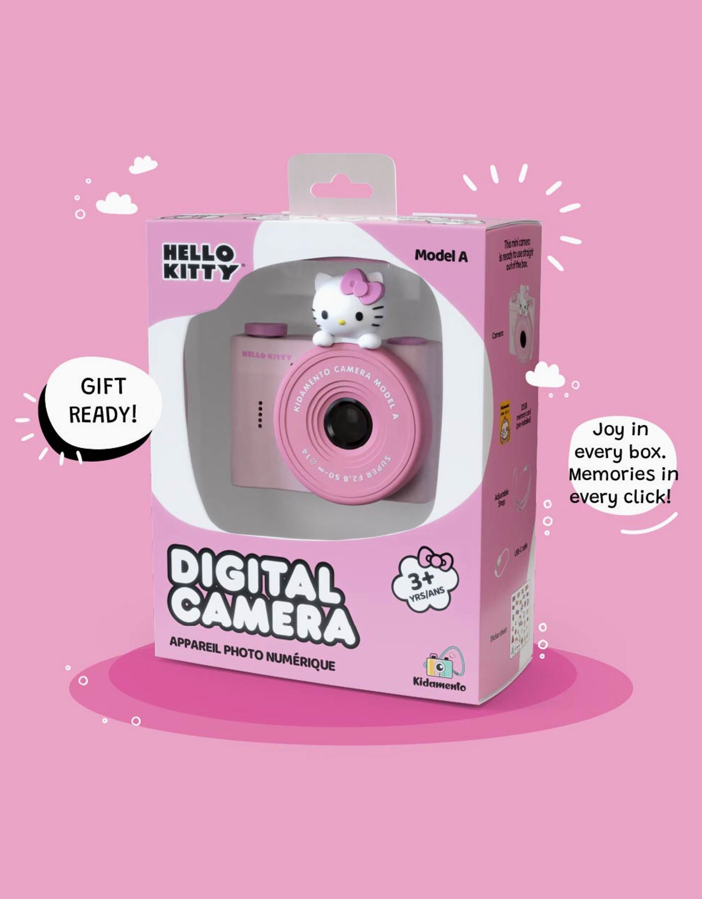Mini Fotocamera Digitale Sanrio Hello Kitty Kiimento