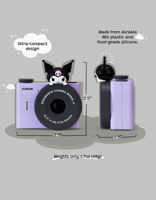 Mini Fotocamera Digitale Sanrio Kuromi Kiimento