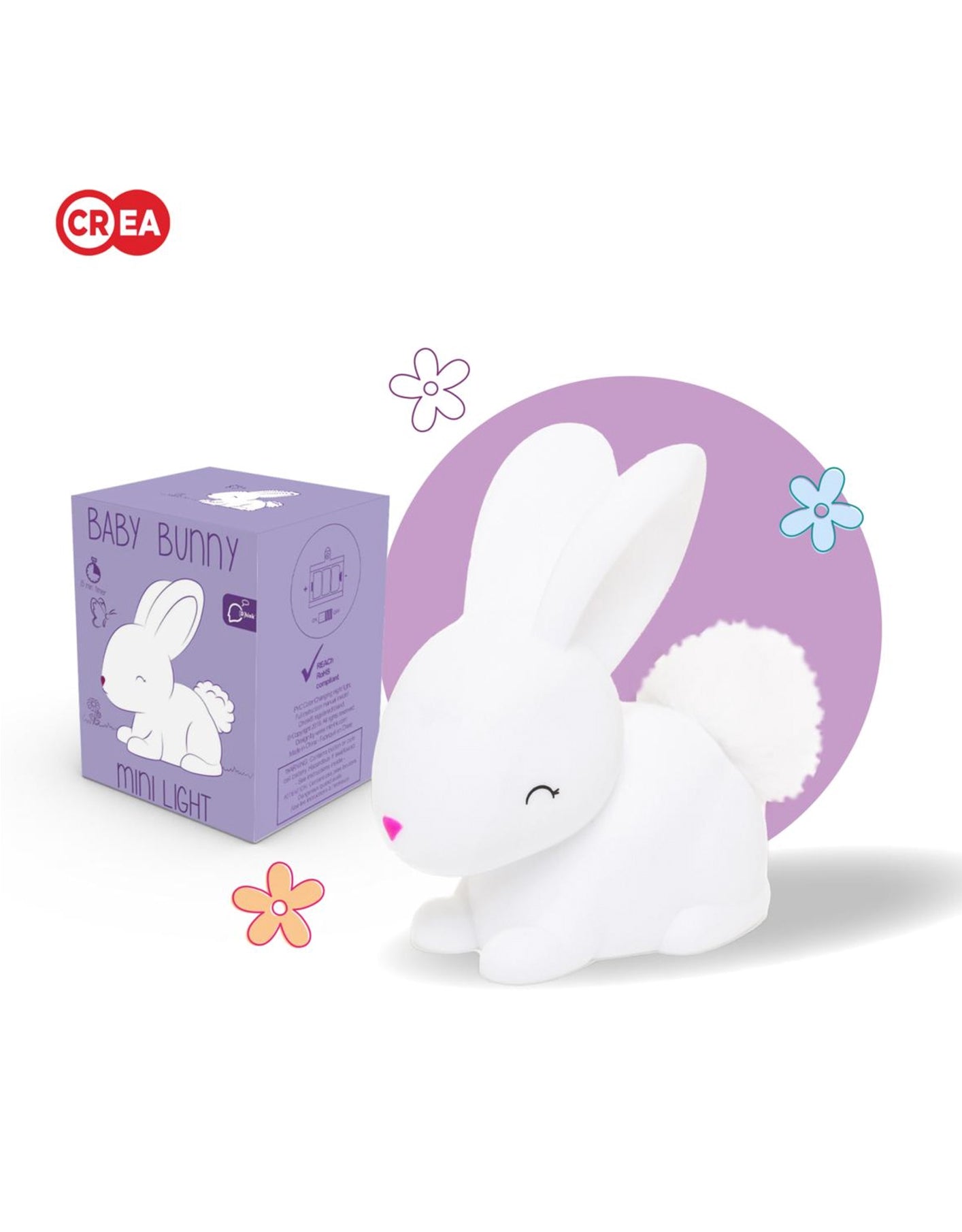 Mini Lampada Animali – Luce Notturna - Crea