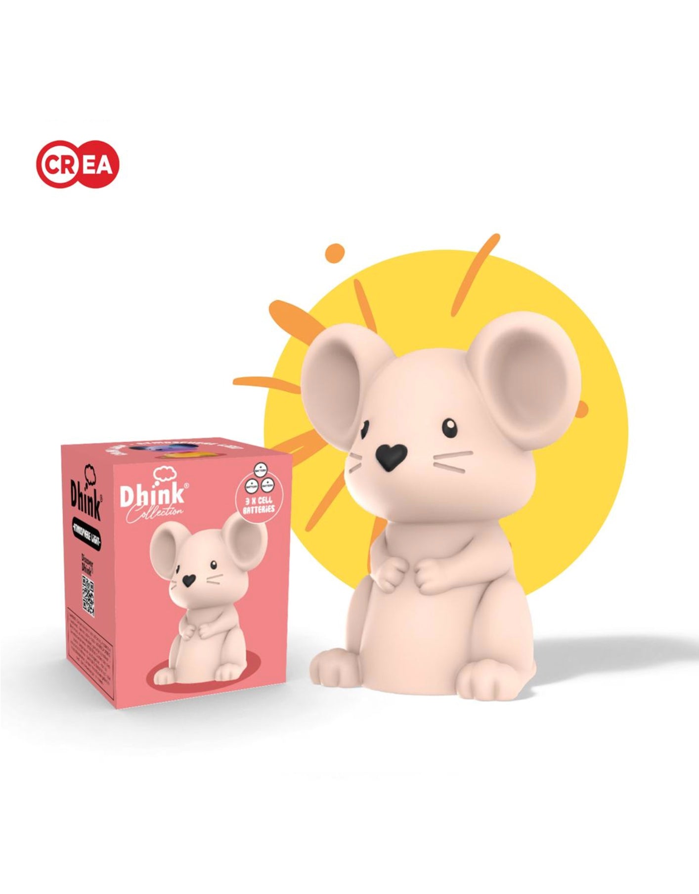 Mini Lampada Animali – Luce Notturna - Crea