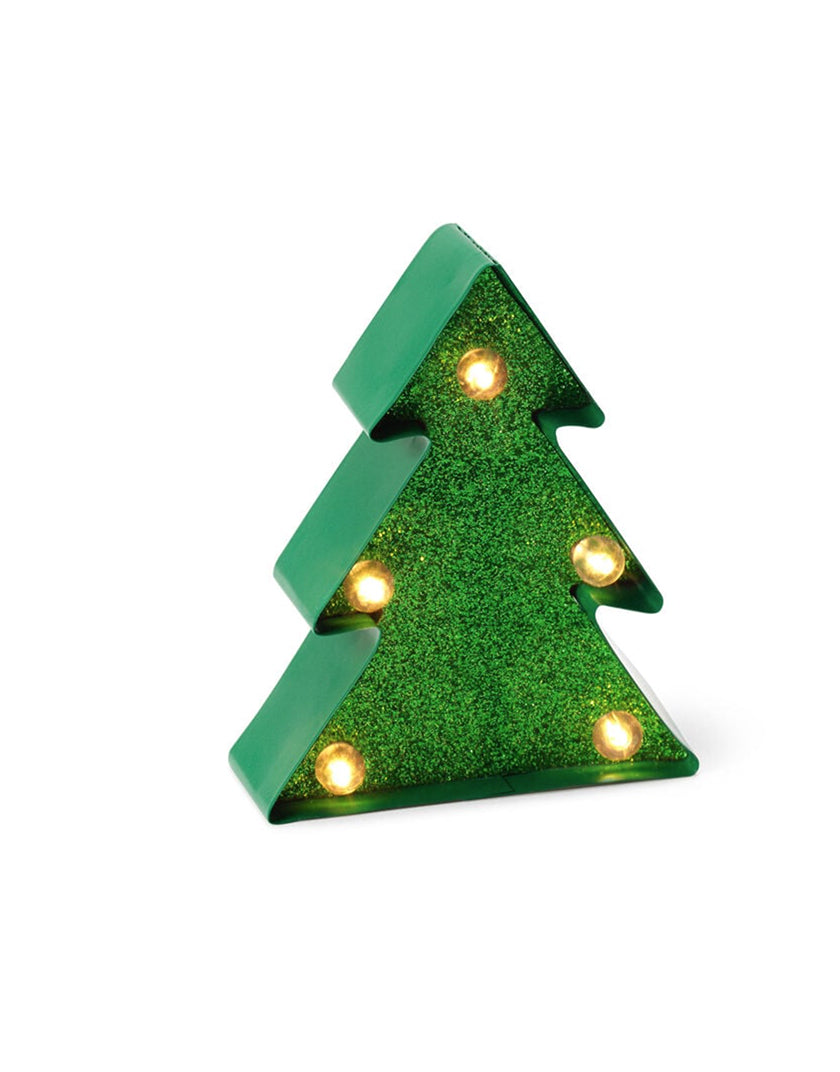 Mini Luce Decorativa Glitter Christmas Tree