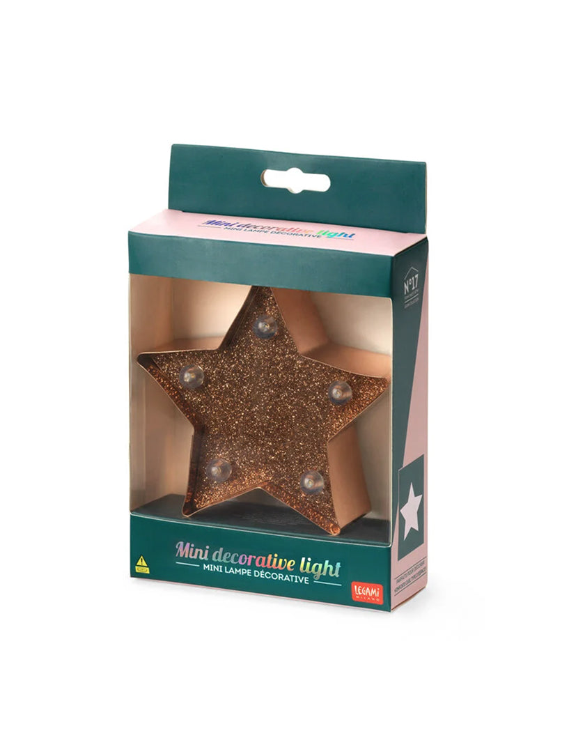 Mini Luce Decorativa Glitter Star