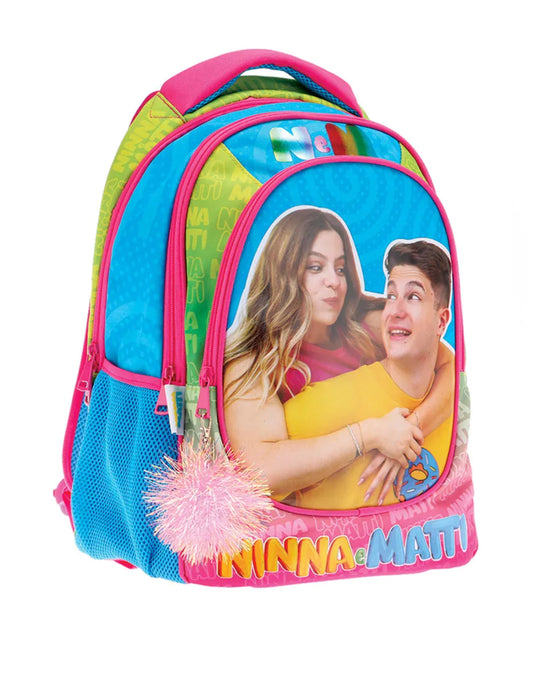 Zaino Ovetto NINNA & MATTI con Pom Pom Maricart 25