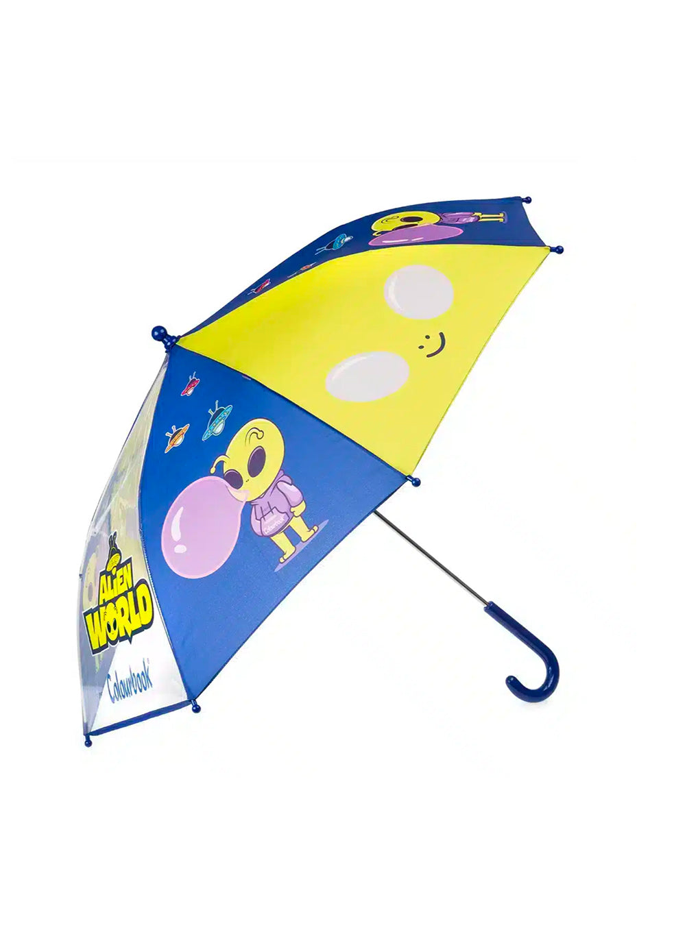Ombrello per Bambini Alien World Antivento Colourbook
