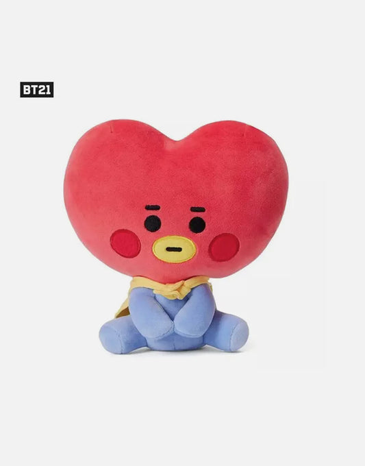 Peluche BT21 Tata 20 cm - Morbido e Confezionato in Elegante Box Regalo