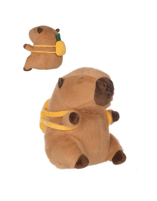 Peluche Capibara con Zainetto Ananas – Maricart