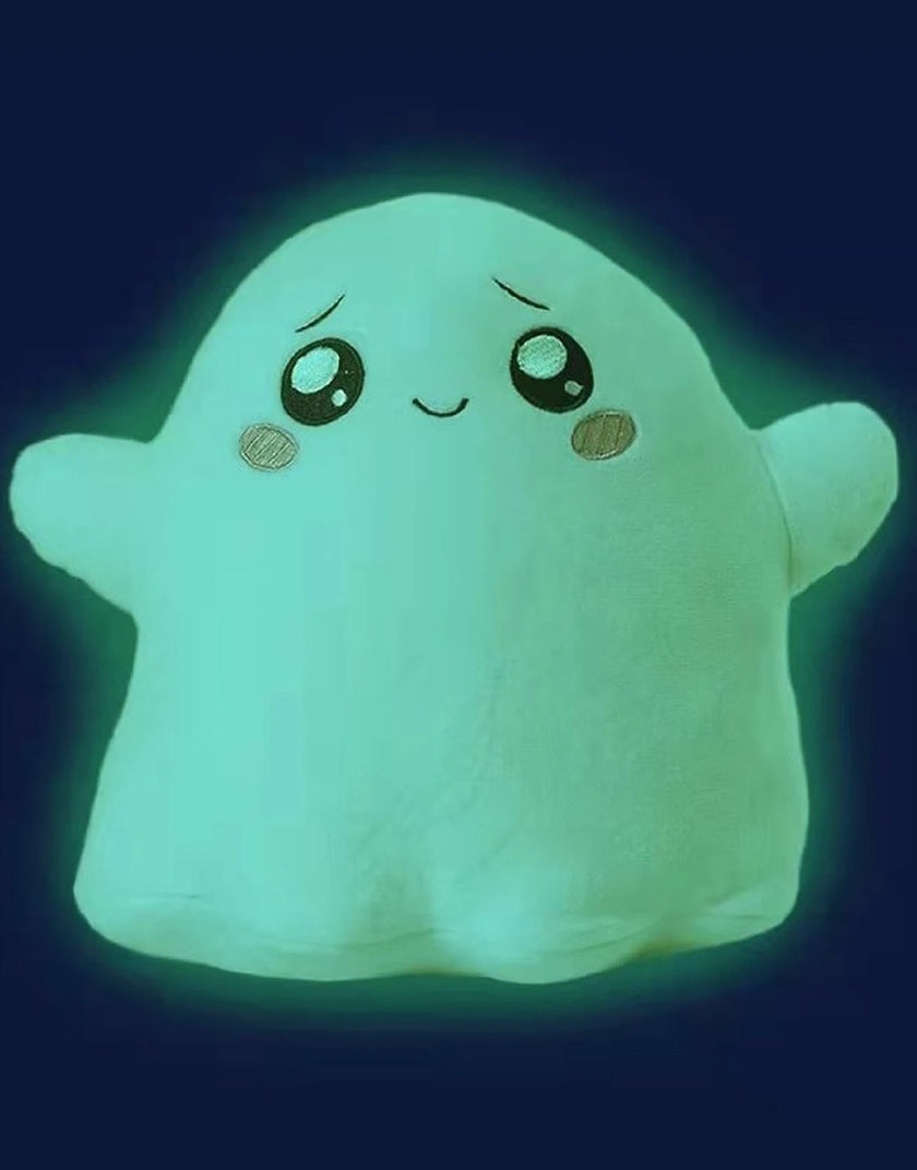 Peluche Fantasmino Halloween Glow in The Dark - 30 cm