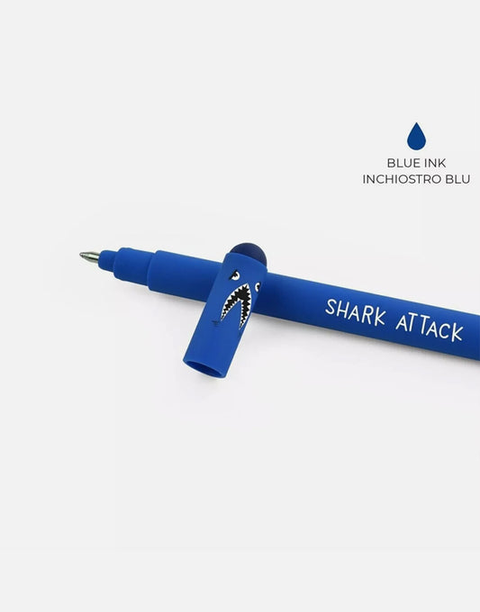 Penna Gel Cancellabile Legami - Shark Attack (Fuori Produzione)