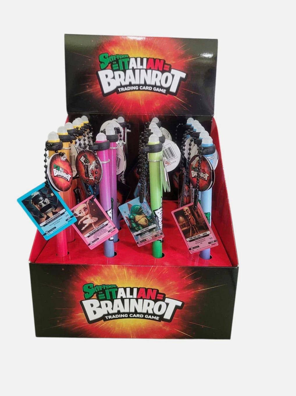 Penna Gel Cancellabile Skifidol Italian Brainrot Panini