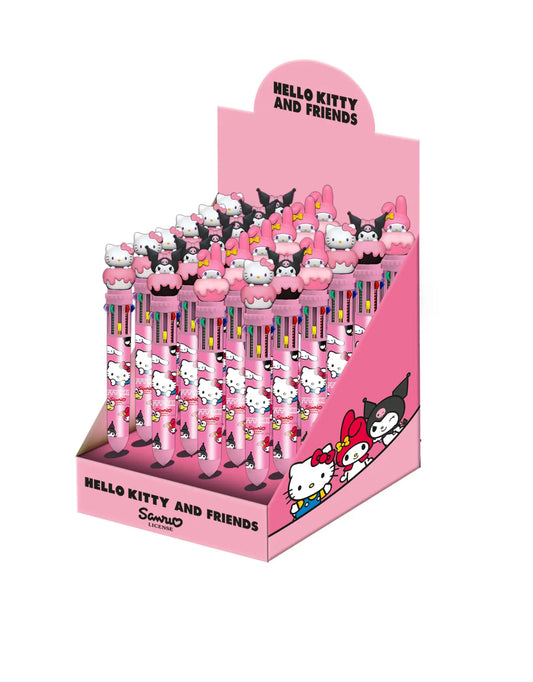 Penna Multicolor Hello Kitty and Friends - Sanrio