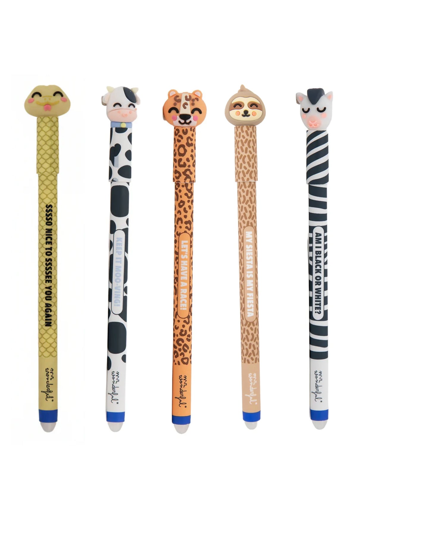 Penna Cancellabile Bo-Bo Animal Print – Mr. Wonderful