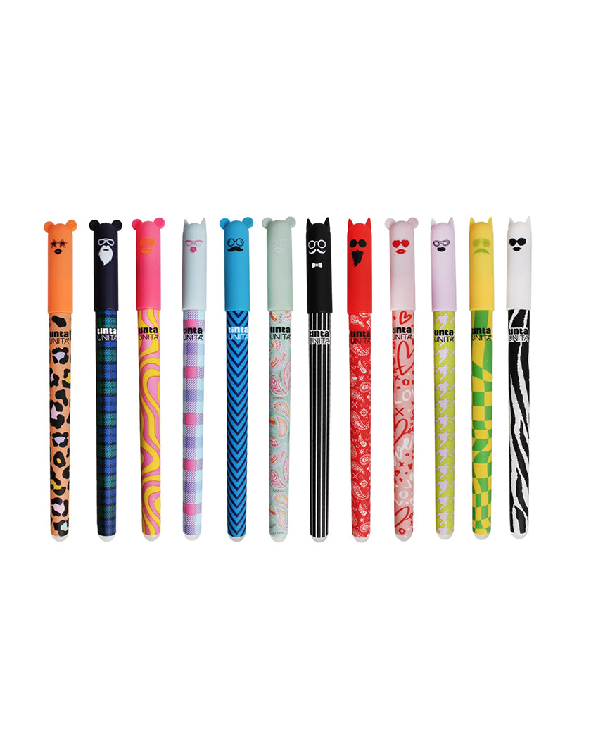 Penne Cancellabili Fashion Pen Tinta Unita - Box Regalo