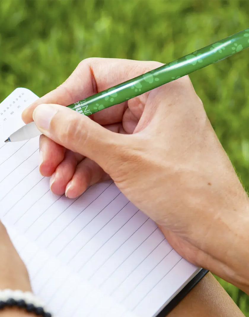 Penne Gel Cancellabili Tinta Unita "Giù la Zampa" - Scrittura Fluida e Senza Errori