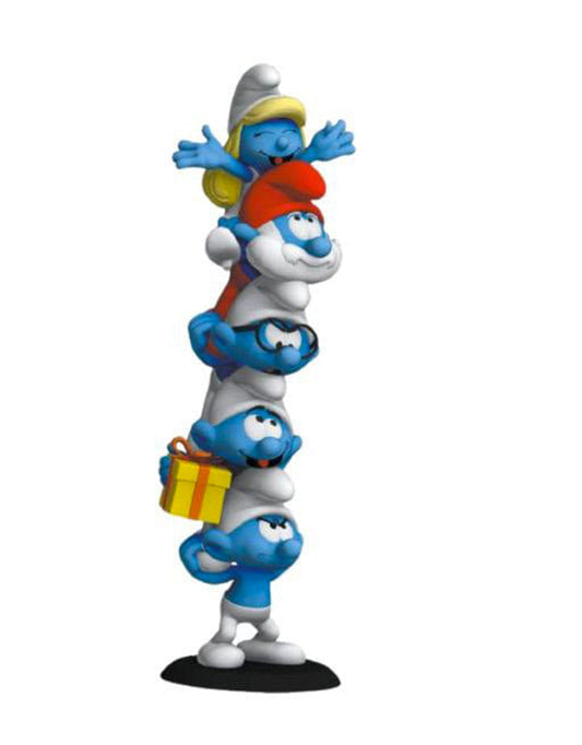 Plastoy The Smurfs – Column Edizione Polychrome