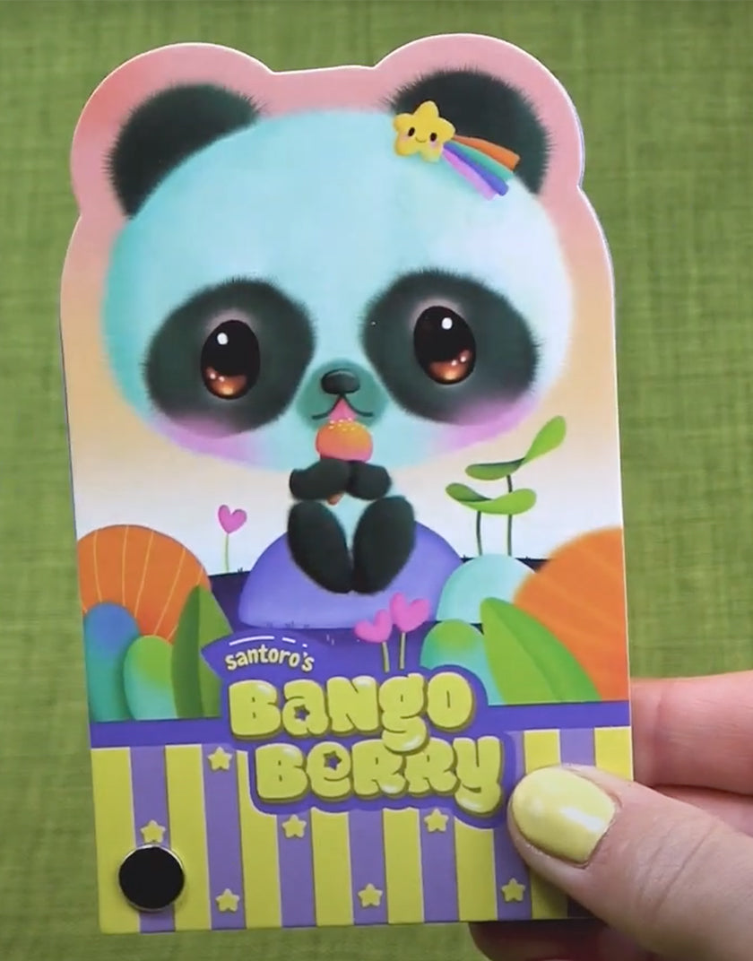 Pocket Notebook Bangoberry Santoro Italia - Pally Panda