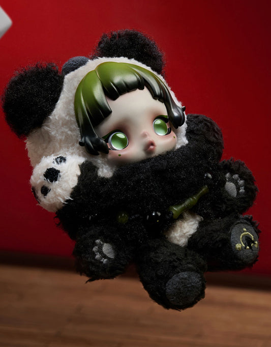 Pop Mart SKULLPANDA Lazy Panda Plush Doll Pendant Exclusive