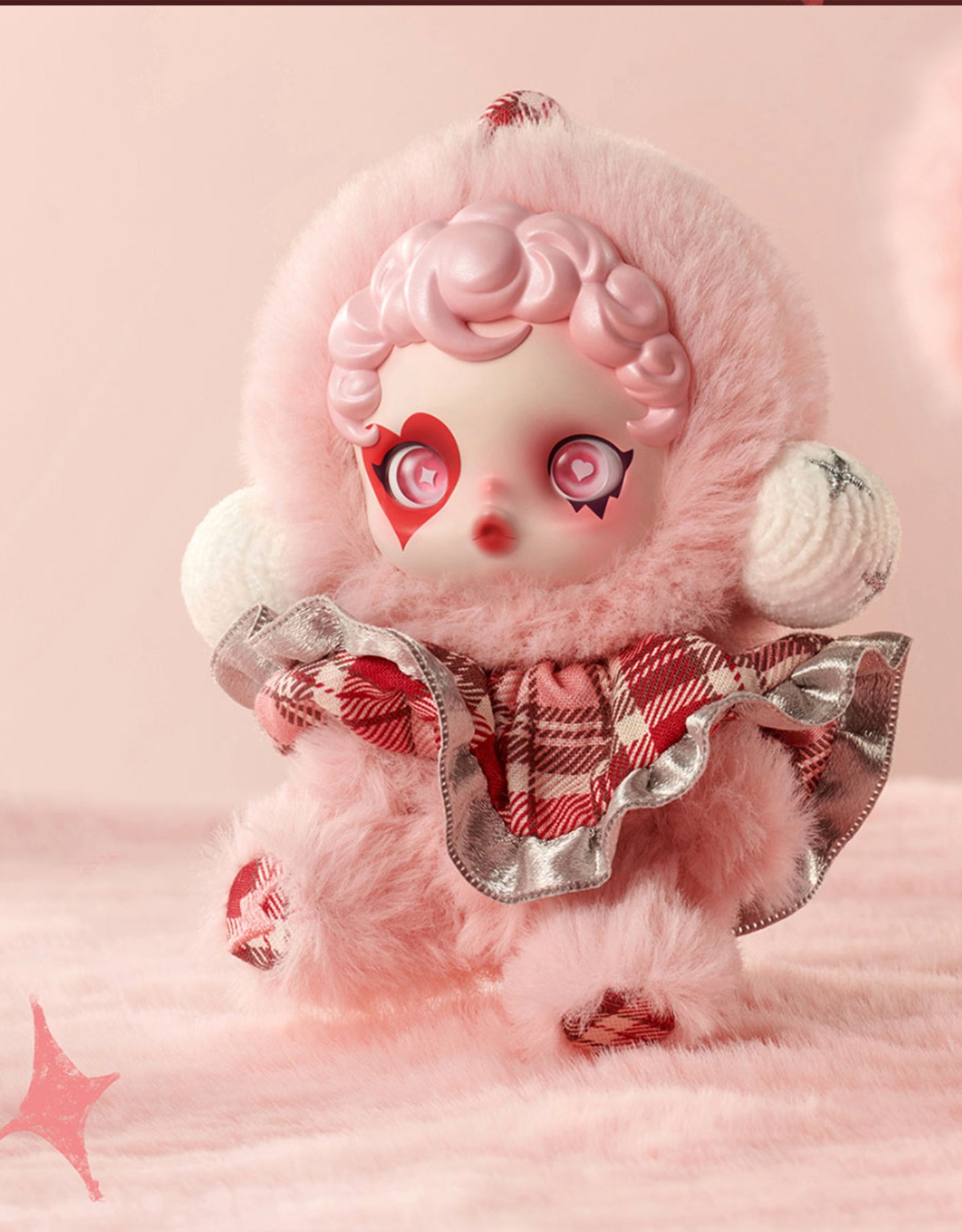 Pop Mart SKULLPANDA Winter Symphony Series – Plush Blind Box