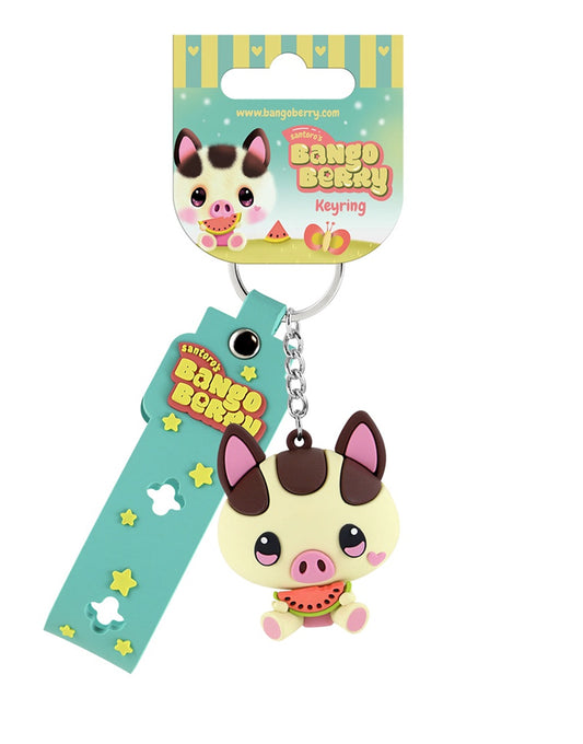 Portachiavi 3D Bangoberry - Piggy Pig Santoro Italia