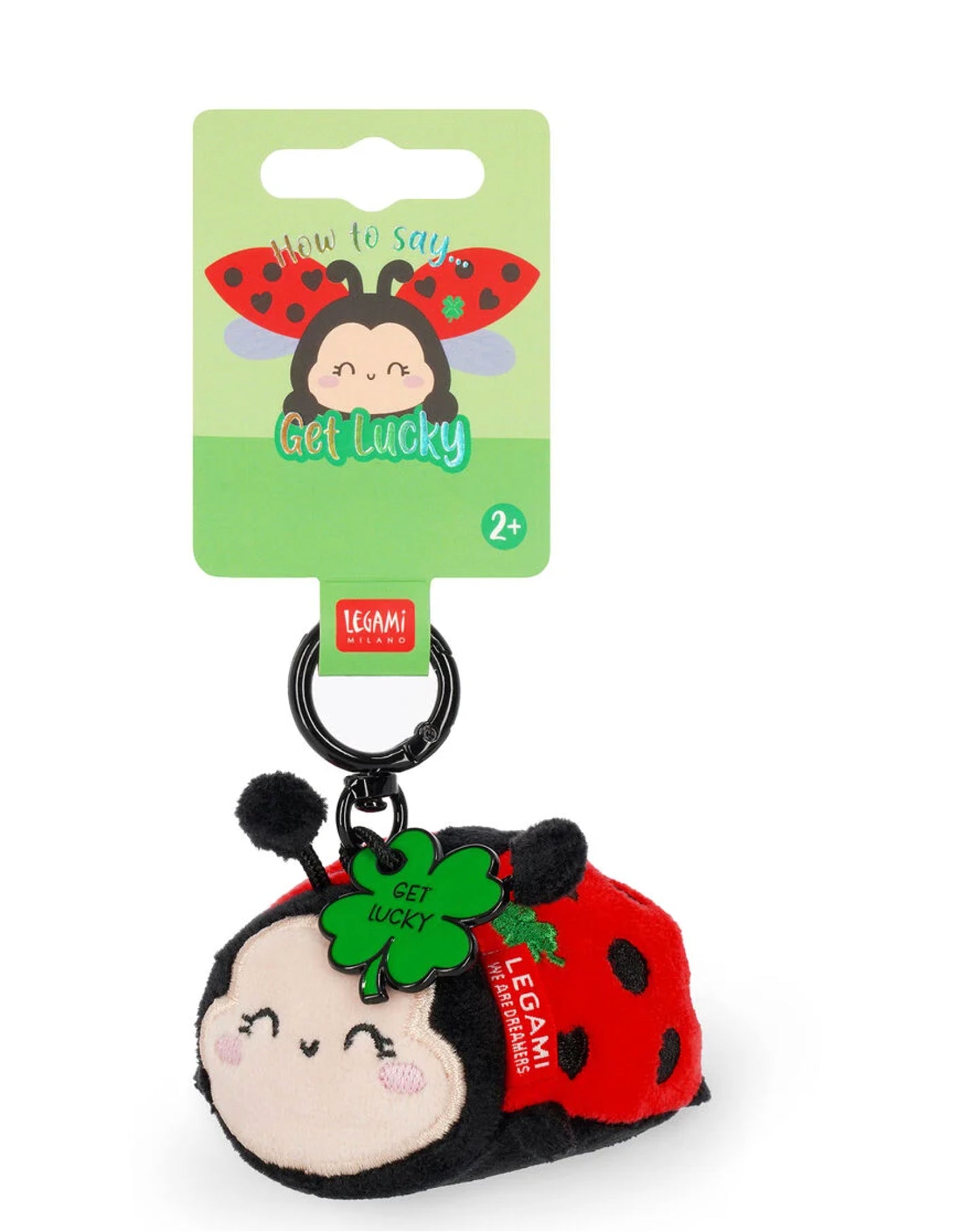 Portachiavi di Peluche Ladybug Tiny Super Soft – Legami (Preordine)