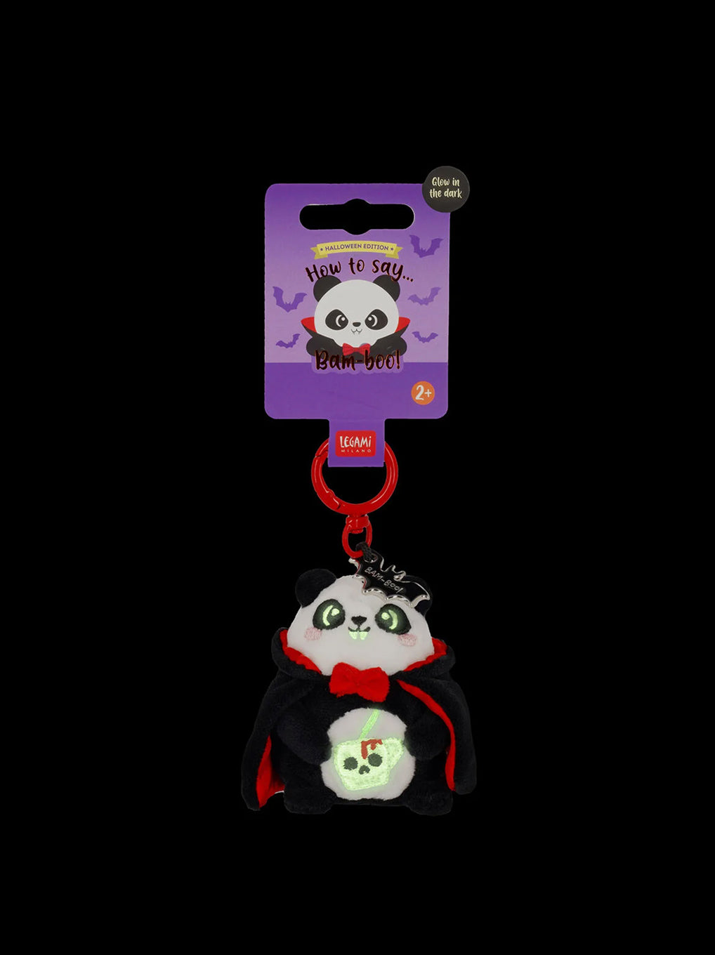 Portachiavi di Peluche Panda "Bam-Boo!" Halloween – Tiny Super Soft! Legami | Preordine