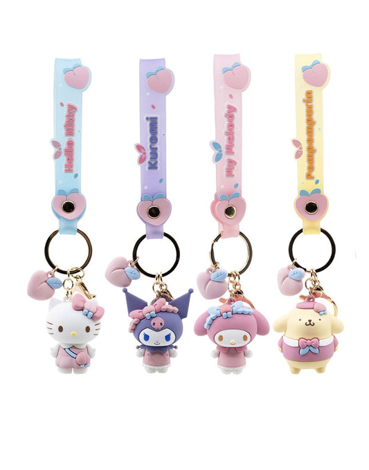 Portachiavi Sanrio Peach Series – Hello Kitty e Friends