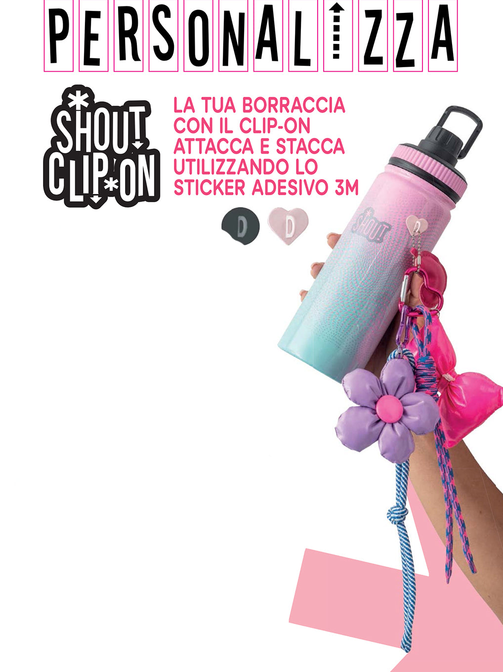 Portachiavi Shout Clip-On
