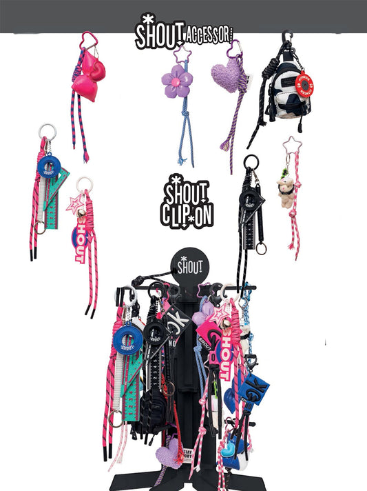 Portachiavi Shout Clip-On
