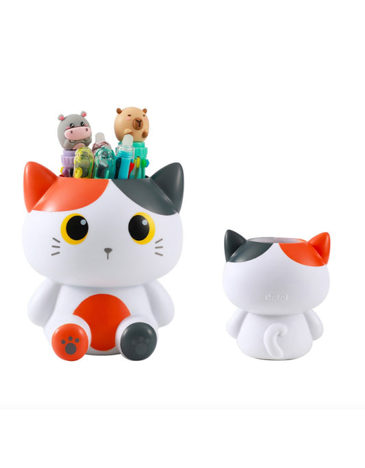 Portapenne 3D Itotal Gatto Arancio
