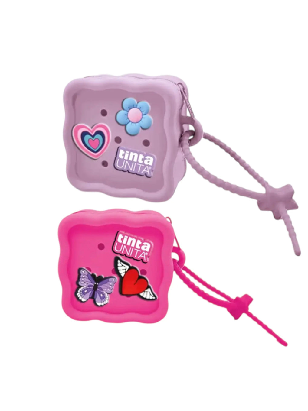 Pouch in Silicone con Pins - Tinta Unita Click