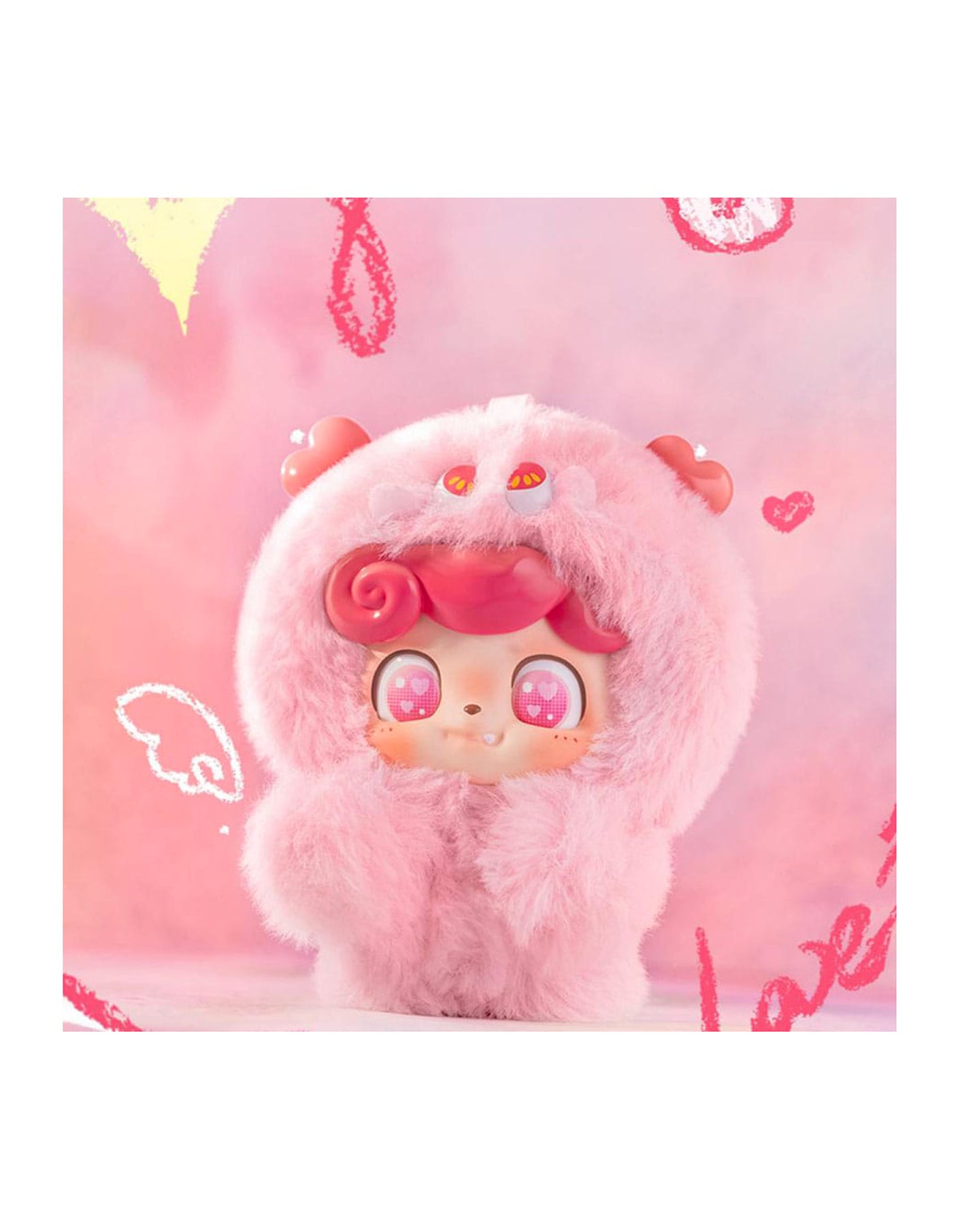 QKid – Emotional Hairy Monsters Series Blind Box Jotoys