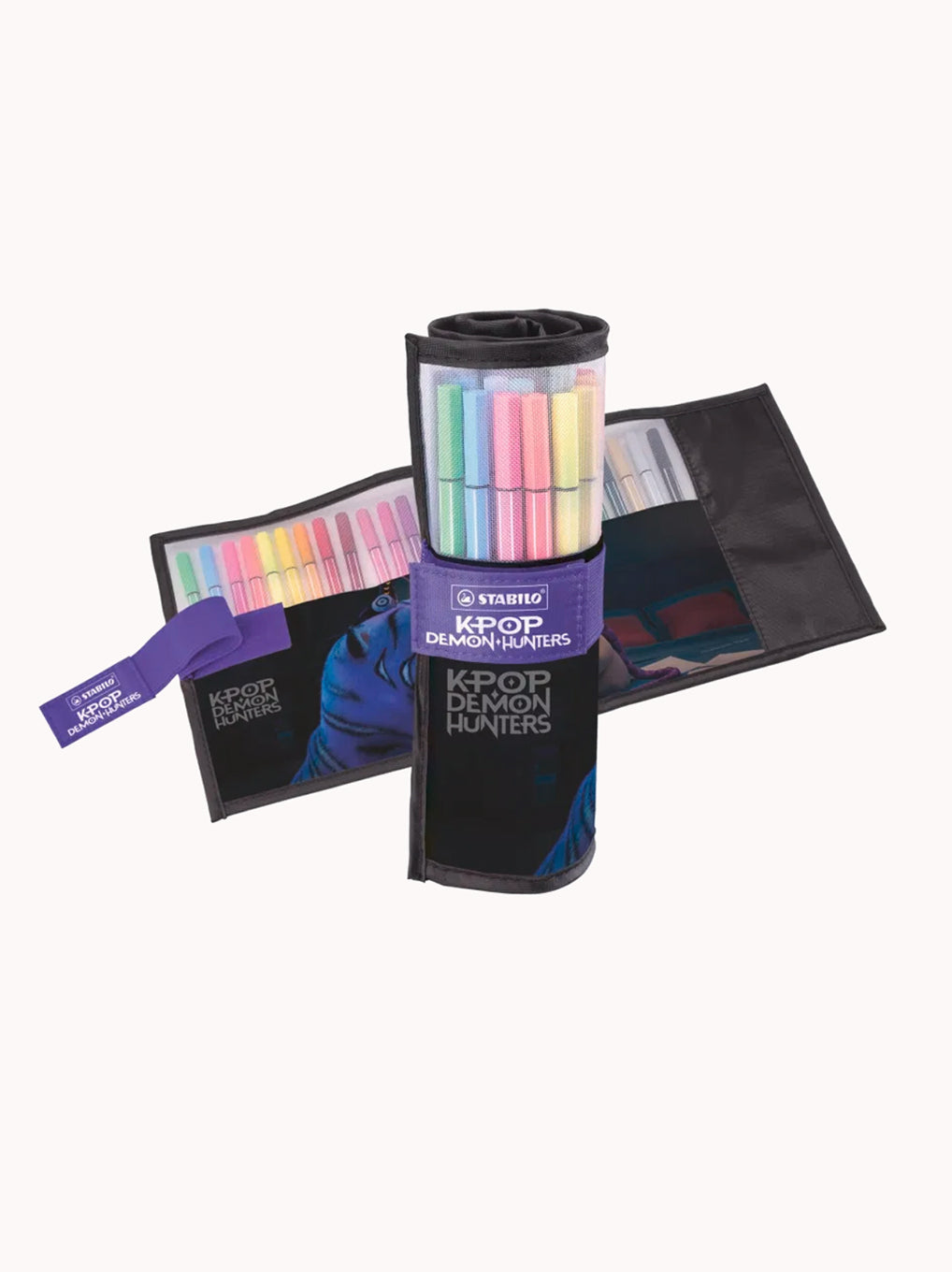 STABILO Pen 68 KPop Demon Hunters – Rollerset Limited Edition