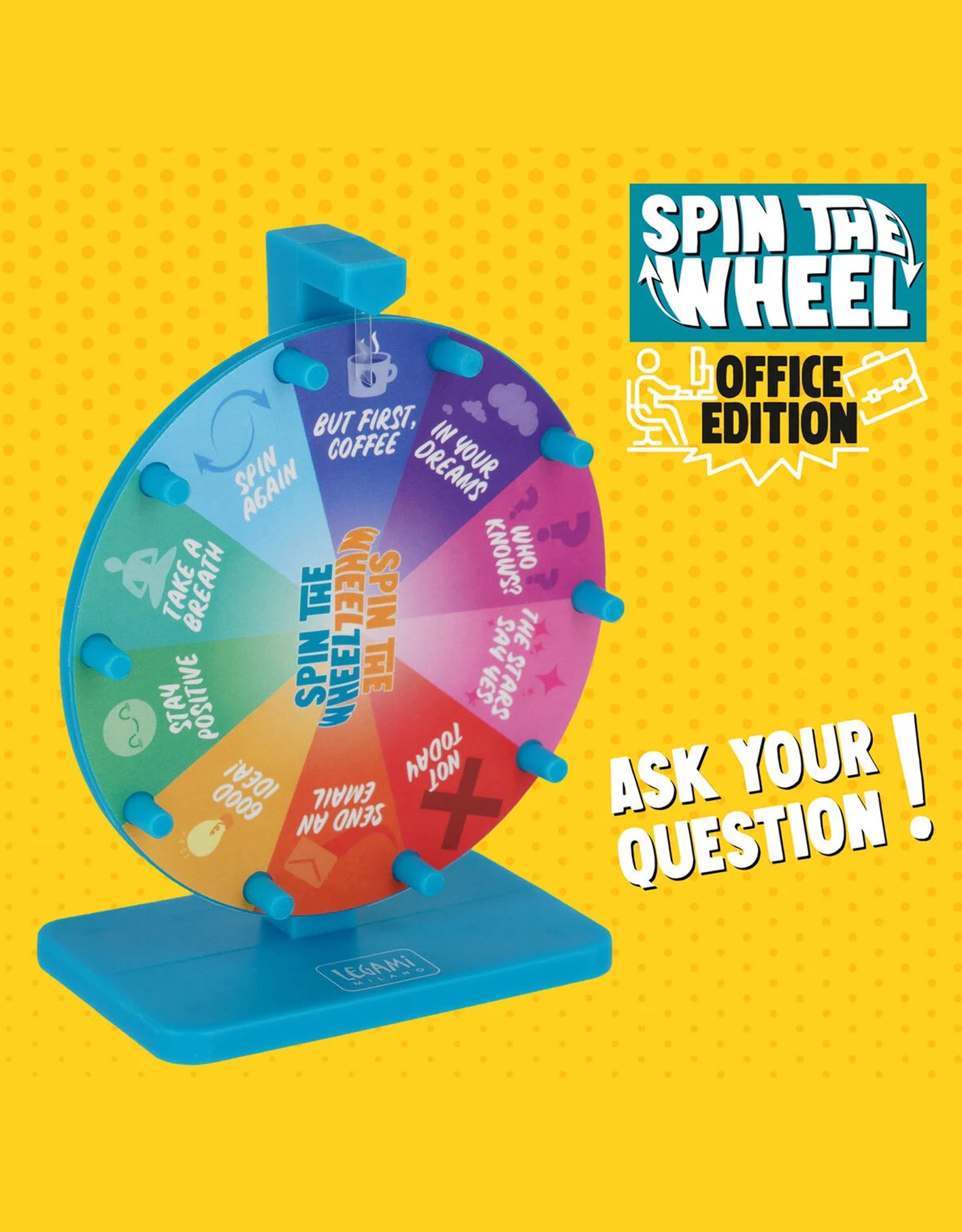 Ruota delle Risposte Office Spin The Wheel Legami