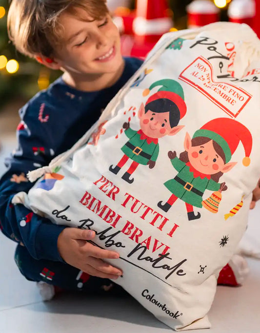 Sacco Regali di Babbo Natale Colourbook
