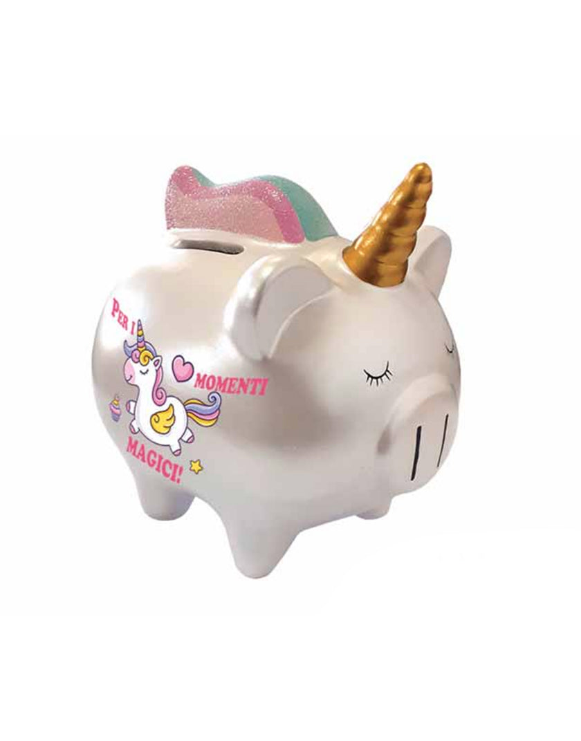 Salvadanaio UniPorky-Bank in Ceramica