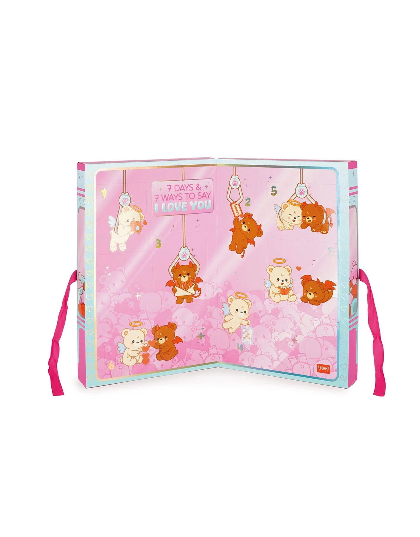 Scatola con 7 Sorprese “7 Days & 7 Ways to Say I Love You” – Legami