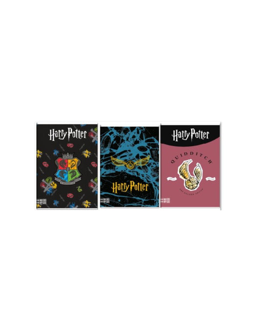 Set 10 Quaderni Maxi A4 Harry Potter Seven - Quadretti Prima Elementare